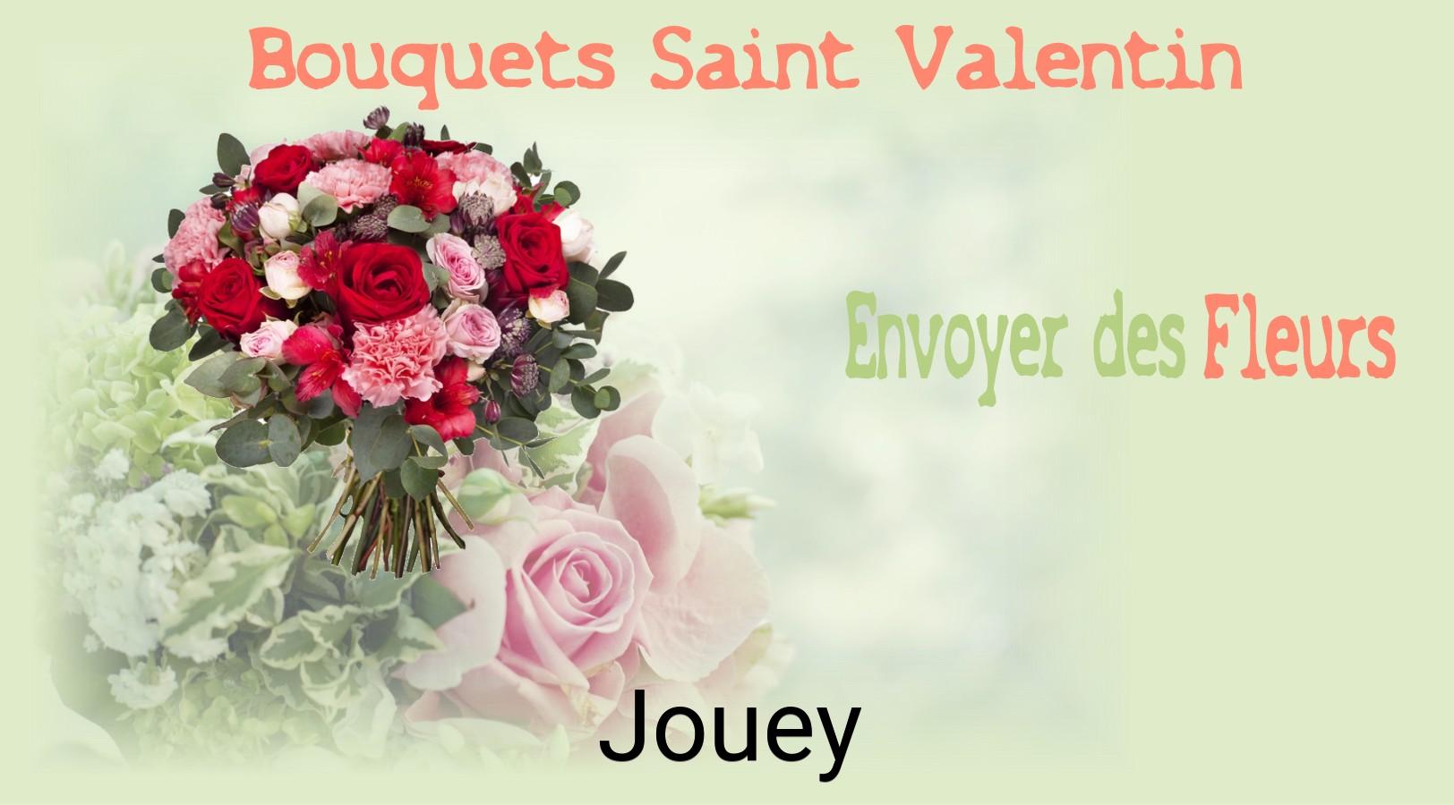 Roses de Saint-Valentin livrées à Jouey